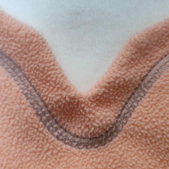 NFL for Her - Denver Bronco's - Women's Peach Fleece Pullover Top, Size Medium - Picture 7 of 15